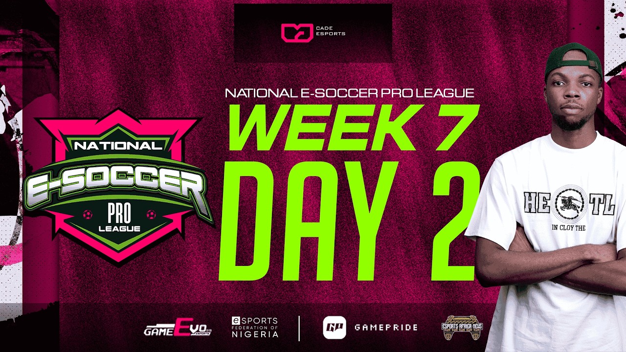 [EN] NATIONAL ESOCCER LEAGUE | PRO LEAGUE  DIVISION 2  | WEEK 7 DAY  2