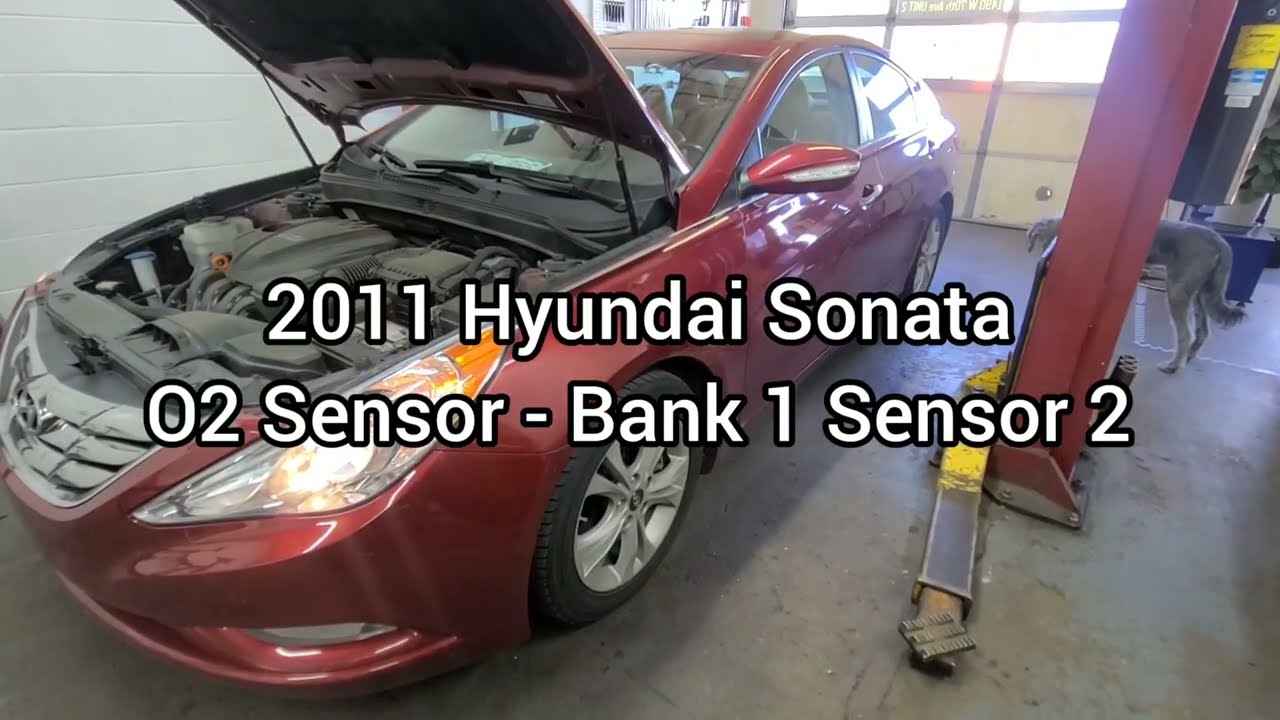 Bank 1 Sensor 2 - O2 Sensor on a 2011 Hyundai Sonata