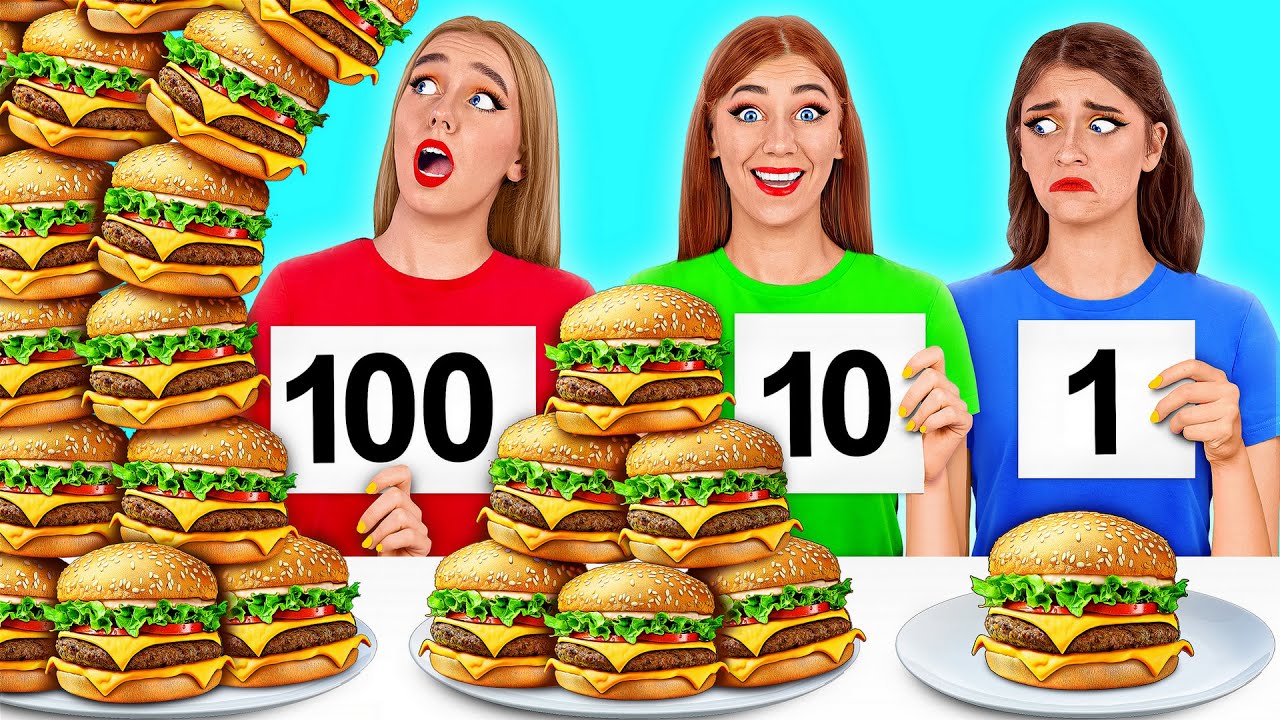 تحدي 100 طبقة من الطعام #8 Multi DO Challenge
