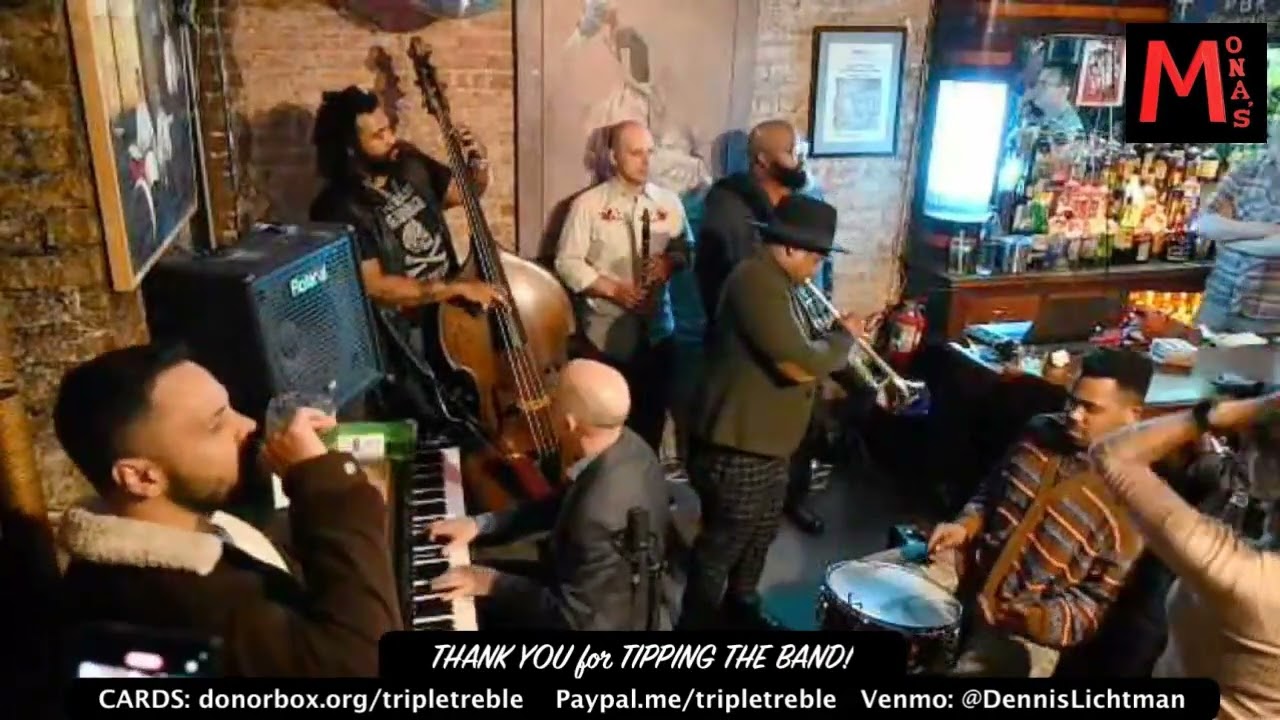 BUDDY BOLDEN'S BLUES - Mona's jazz NYC w/ C Charles Anthony, Alphonso Horne, Russell Hall