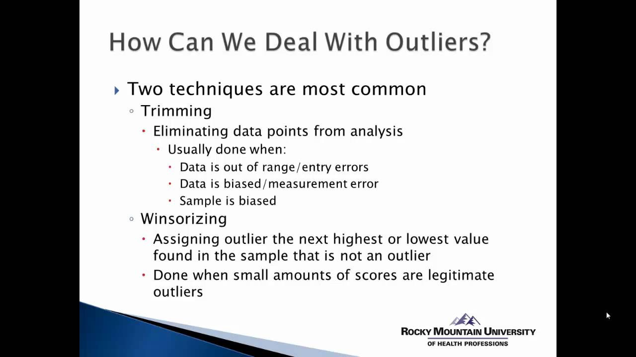How to Use SPSS:Dealing with Outliers