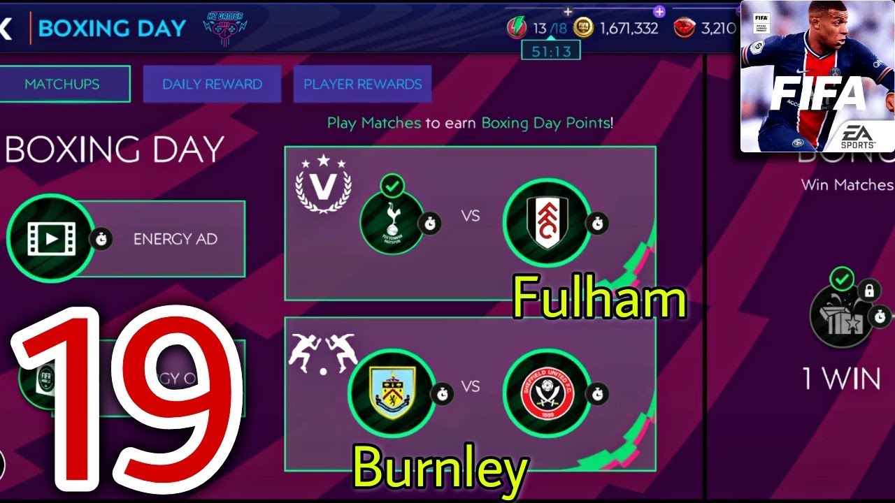 FIFA 21 Mobile | Premier League : BOXING DAY - Part 6 | FIFA 21 Gameplay 19 | HZ Gamer