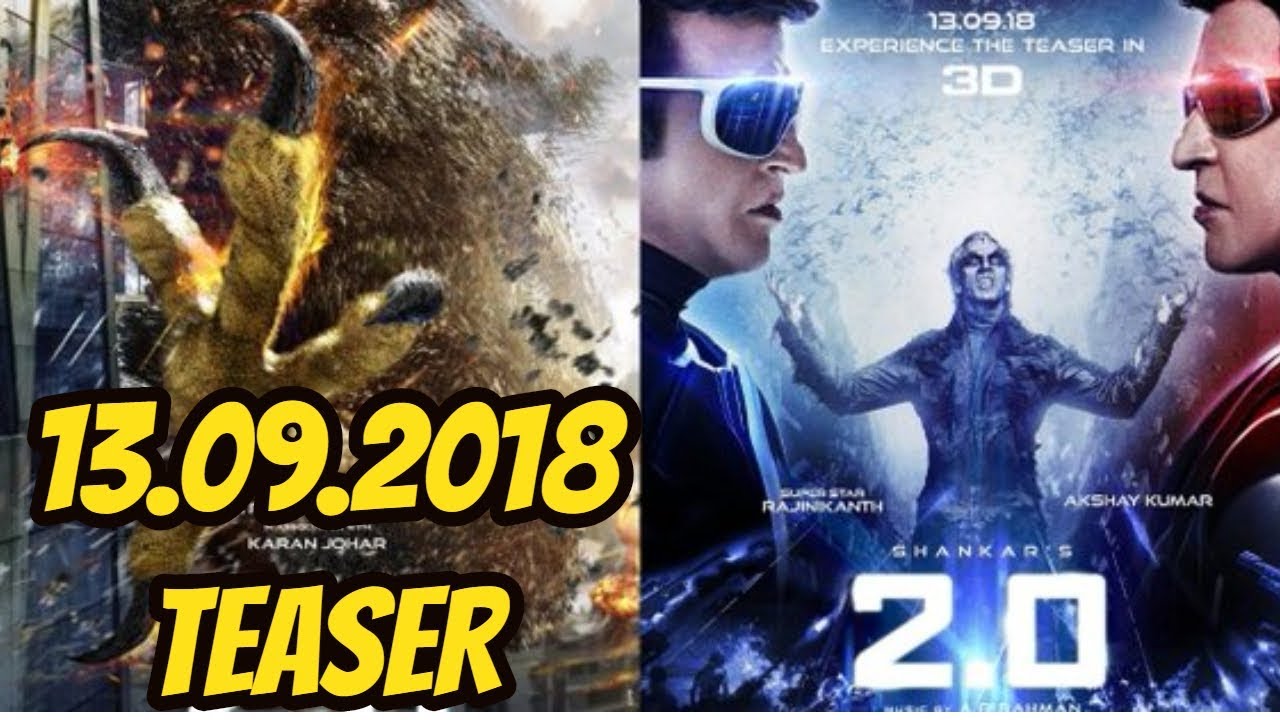 2PointO Movie Poster  Decoded I 2PointO Teaser On September 13 2018
