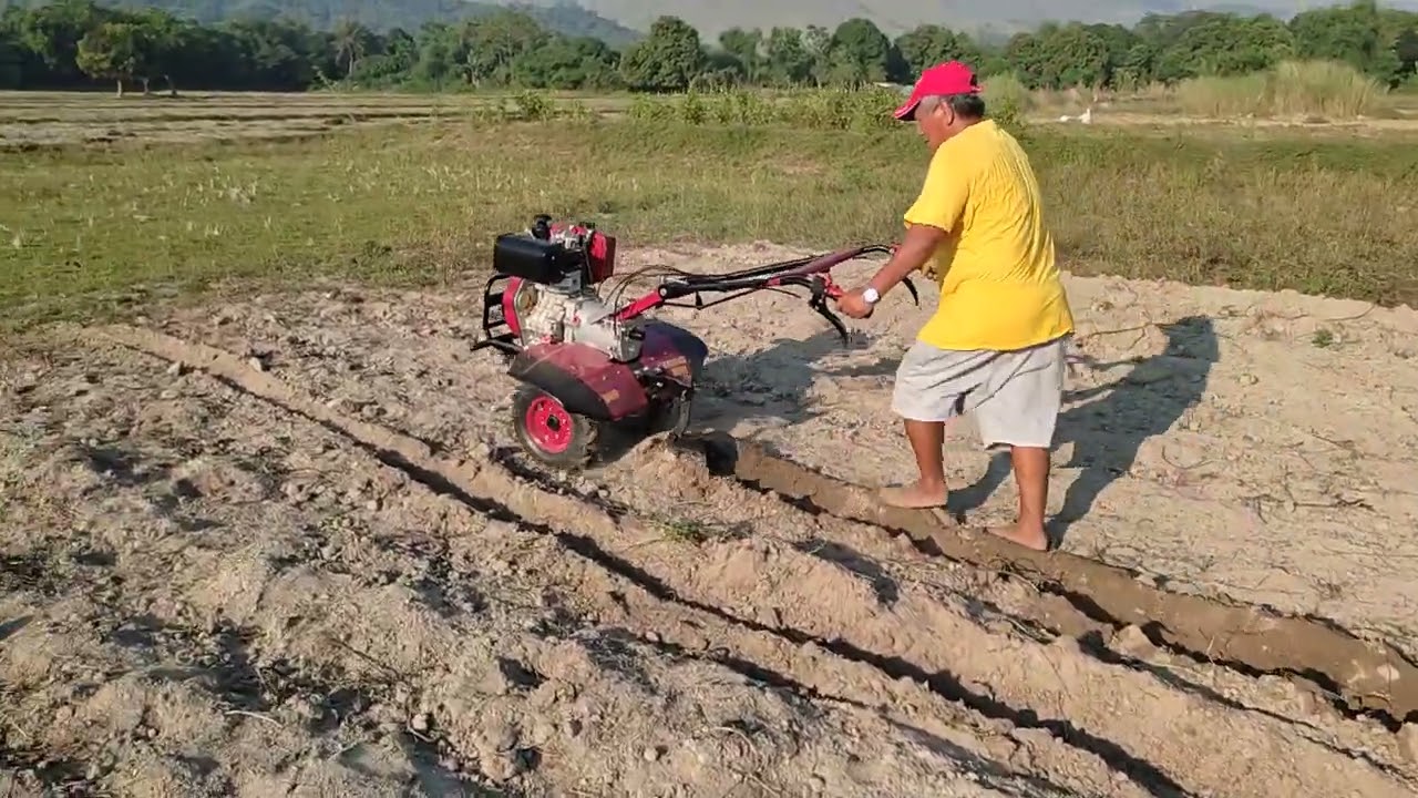 Actual testing of 12Hp Diesel Engine Tiller.