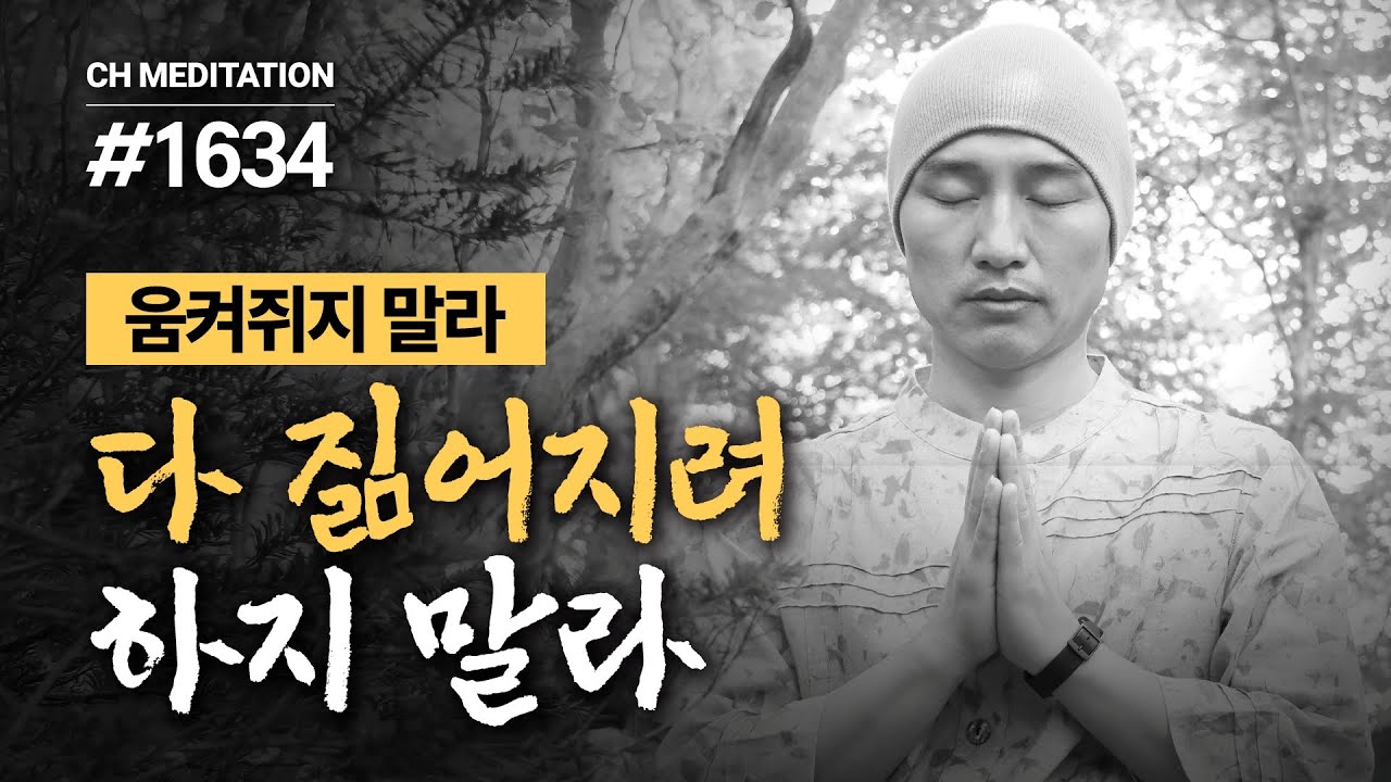 1634일 수행ㅣ삶은 연속성, 삶은 본래 흔들리도록 되어 있다. 시생멸법 ✔️움켜쥐지 말라 ✔️다 짊어지려 하지 말라 🧘‍♀️생멸명상 ㅣ #마음공부 #명상수행 #노년의지혜