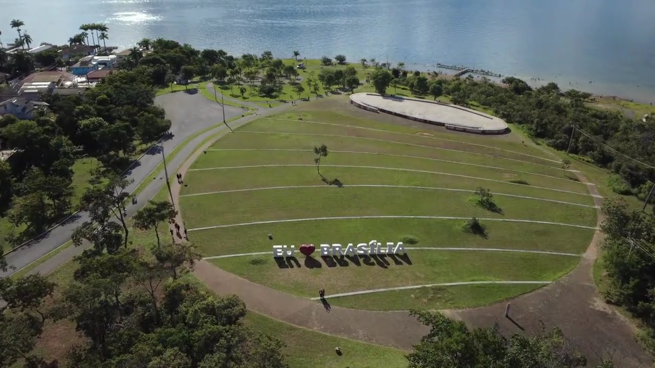 Ermida Dom Bosco #lagoparanoa #piquenique #turismobrasilia #drone #diadesol #brasilia