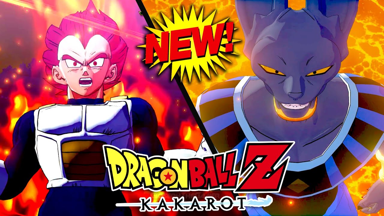 La NUOVA STORIA di VEGETA SSJ GOD vs BEERUS in DBZ KAKAROT! Dragon Ball Z Kakarot DLC 1 Parte 3 ITA