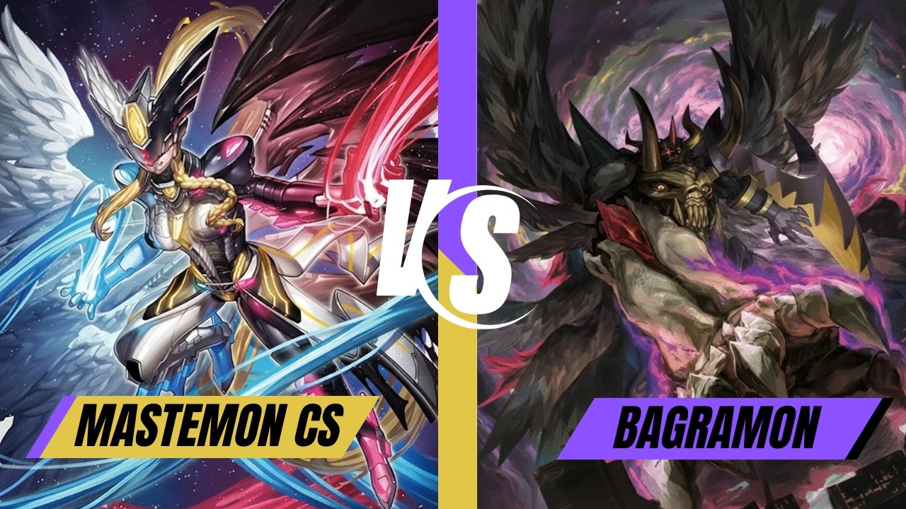 Bagra Army Vs Mastemon CS | Gameplay de Digimon TCG BT24