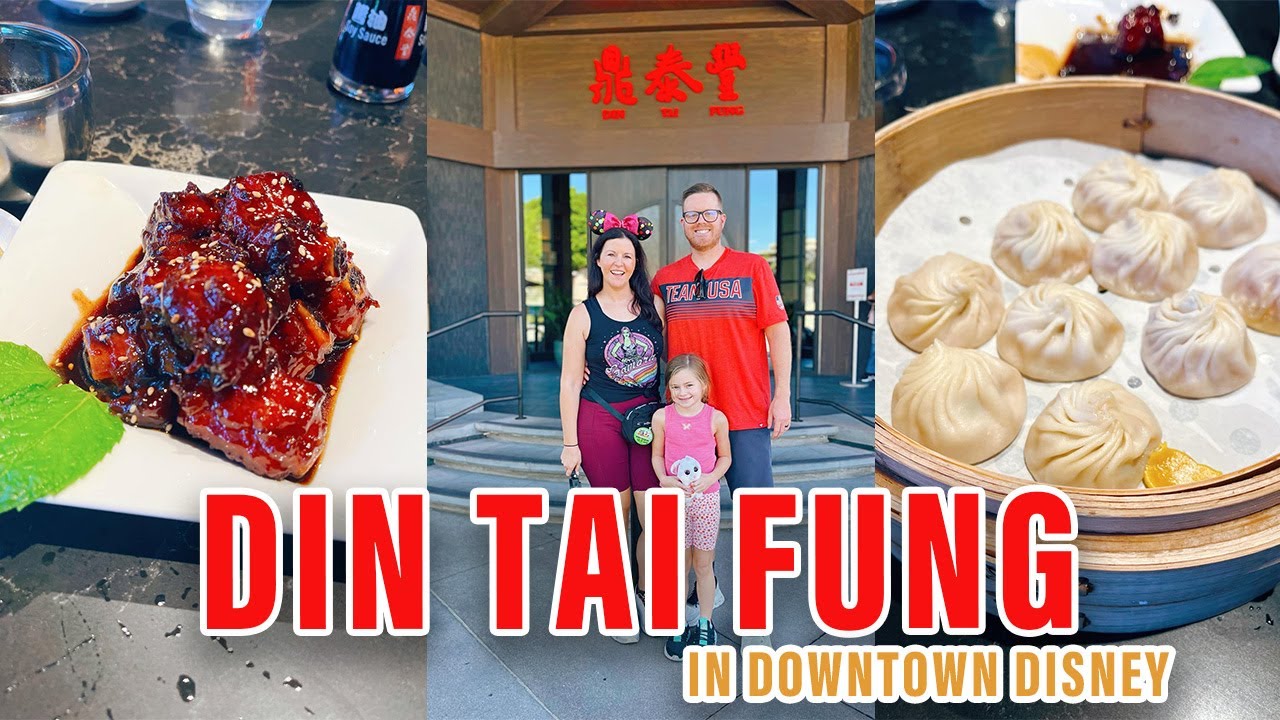 Dining at Din Tai Fung in Downtown Disney! First Look & Review!