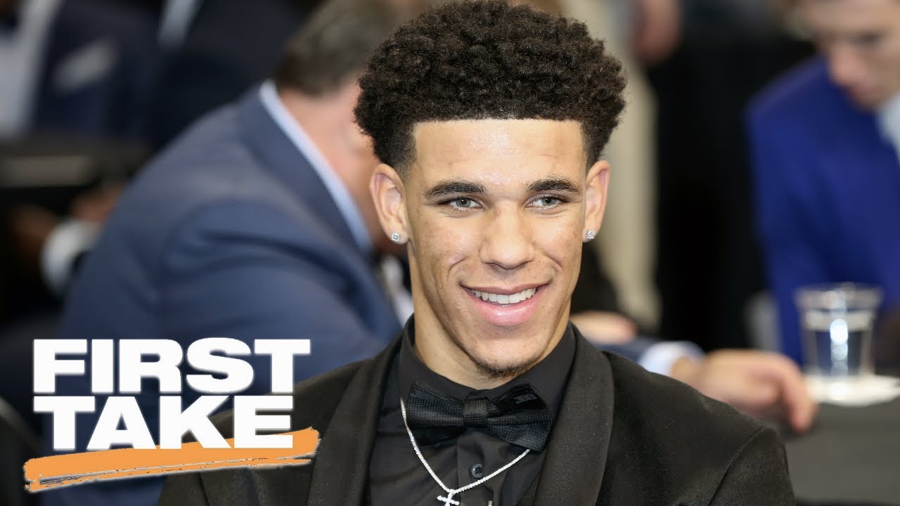 Stephen A. Smith Says Lonzo Ball Can Attract Free Agents To Lakers | First Take | June 23, 2017