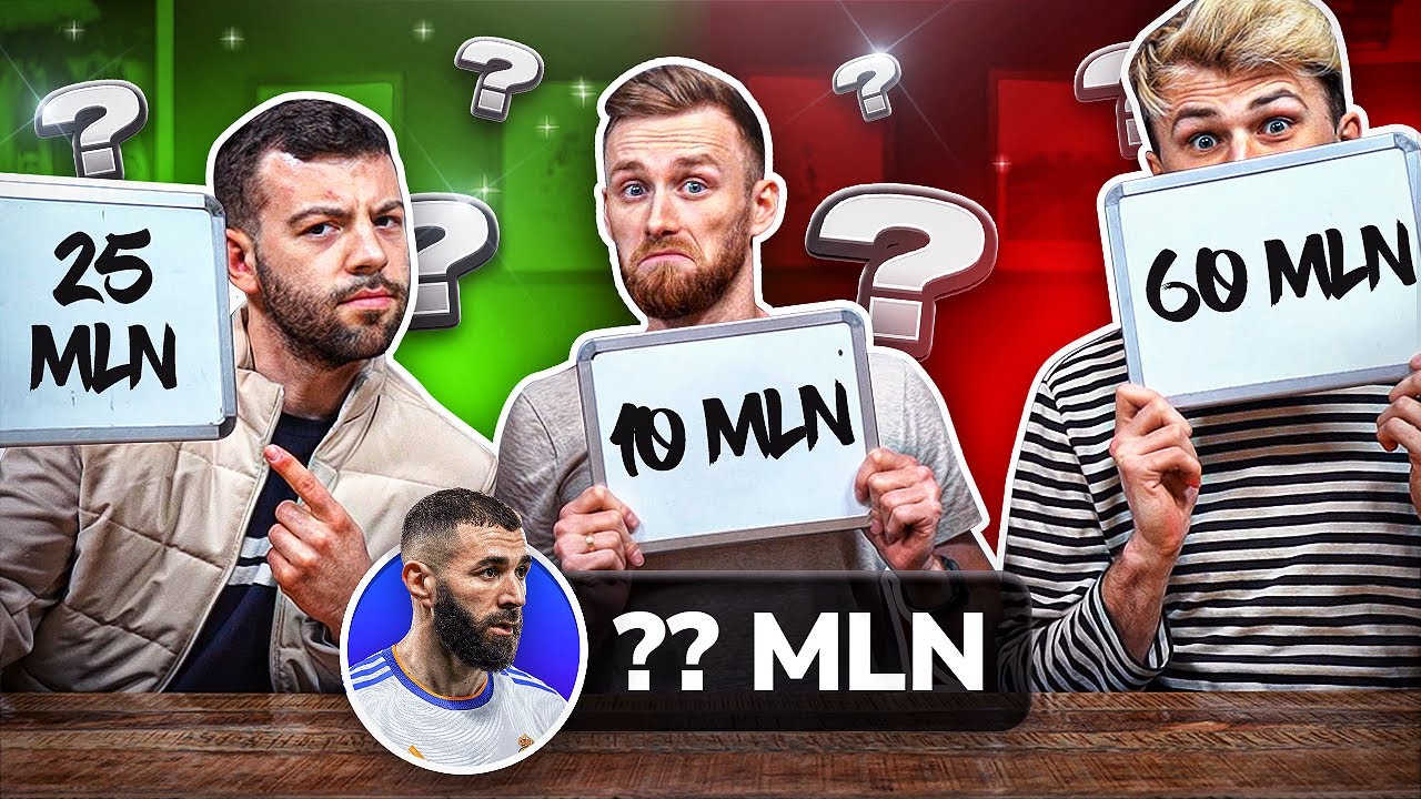 ILE ON JEST WARTY?! ZGADNIJ WARTOŚC PIŁKARZA Z PIŁKARZYKAMI