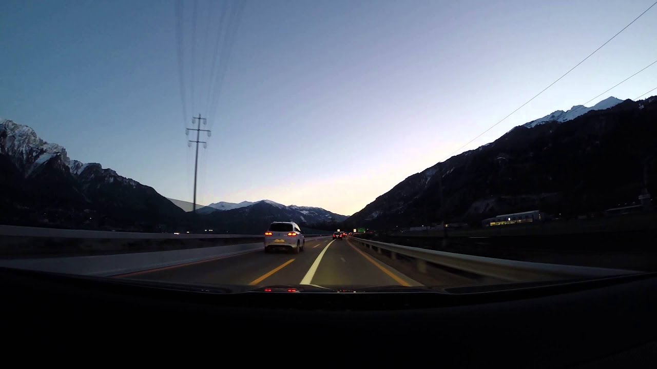 Autobahn/autostrada A13 alte Südspur (Zizers-Chur)
