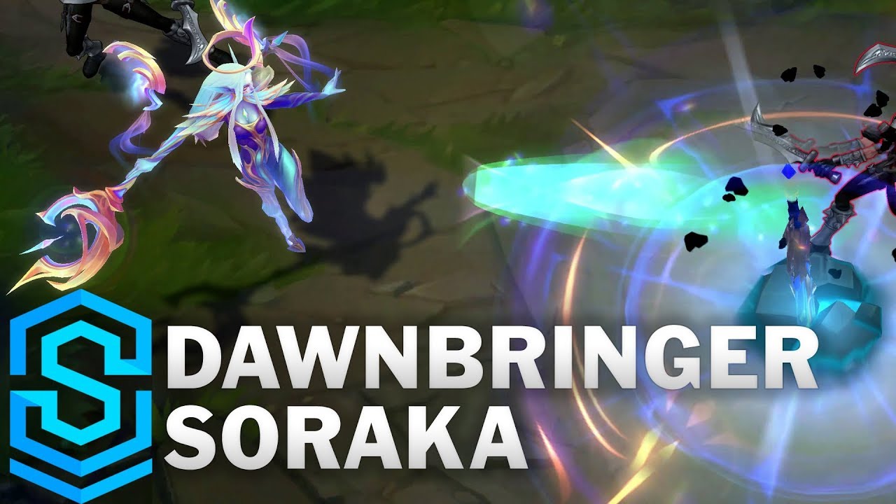 Dawnbringer Soraka Skin Spotlight - Pre-Release - League of Legends