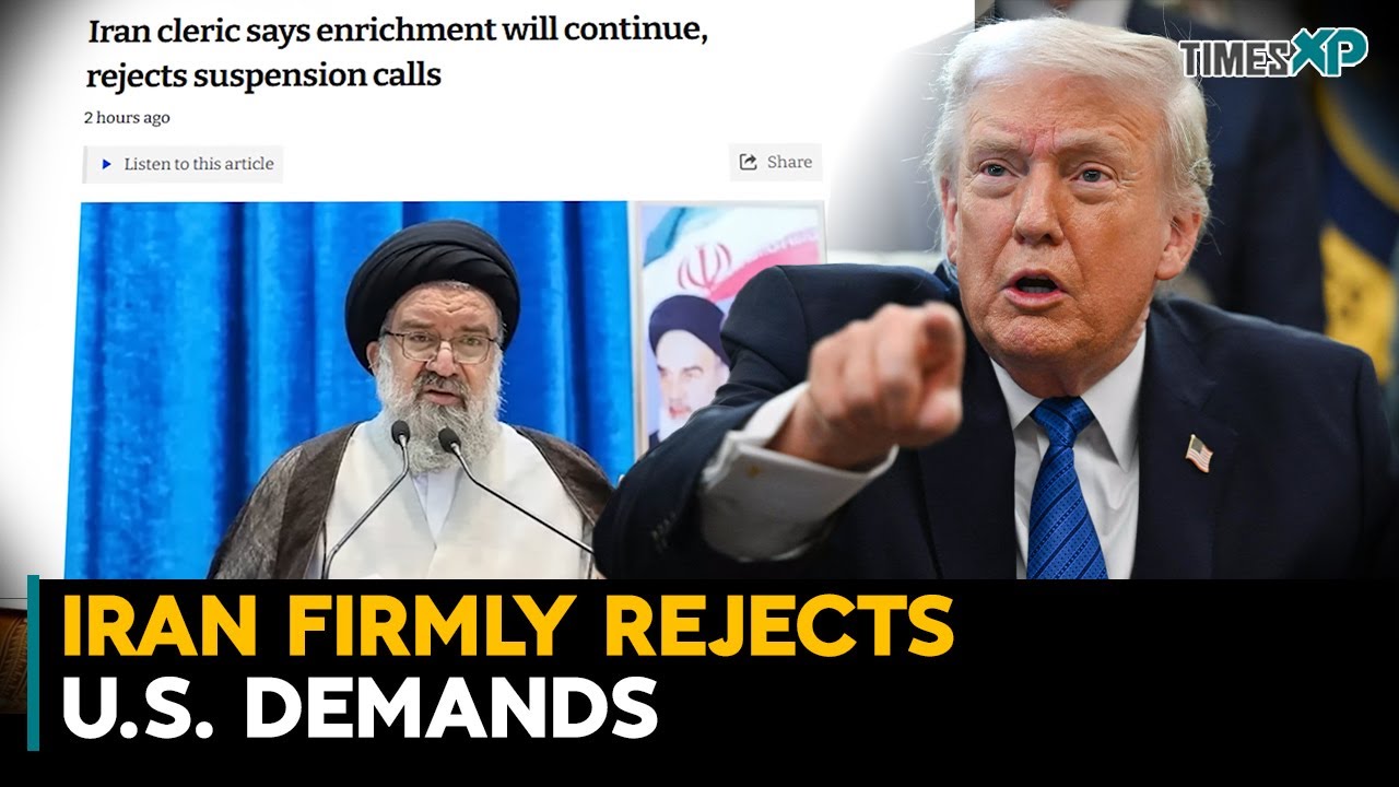 Iran Flatly Rejects U.S. Demands After Peace Talks