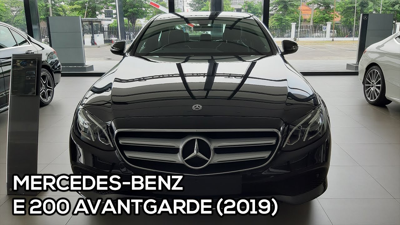 Mercedes-Benz E200 Avantgarde (2019) - Exterior and Interior