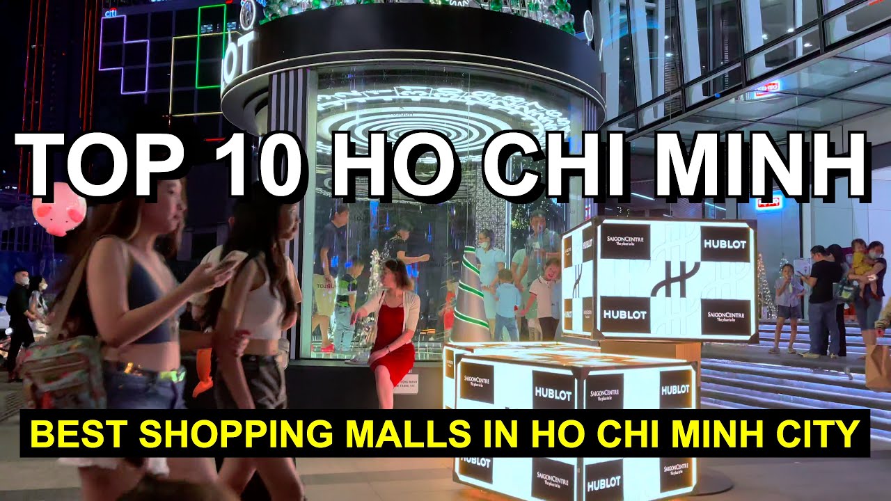 Top 10 Shopping Mall to Visit in Ho Chi Minh City 🇻🇳 Vietnam 2024