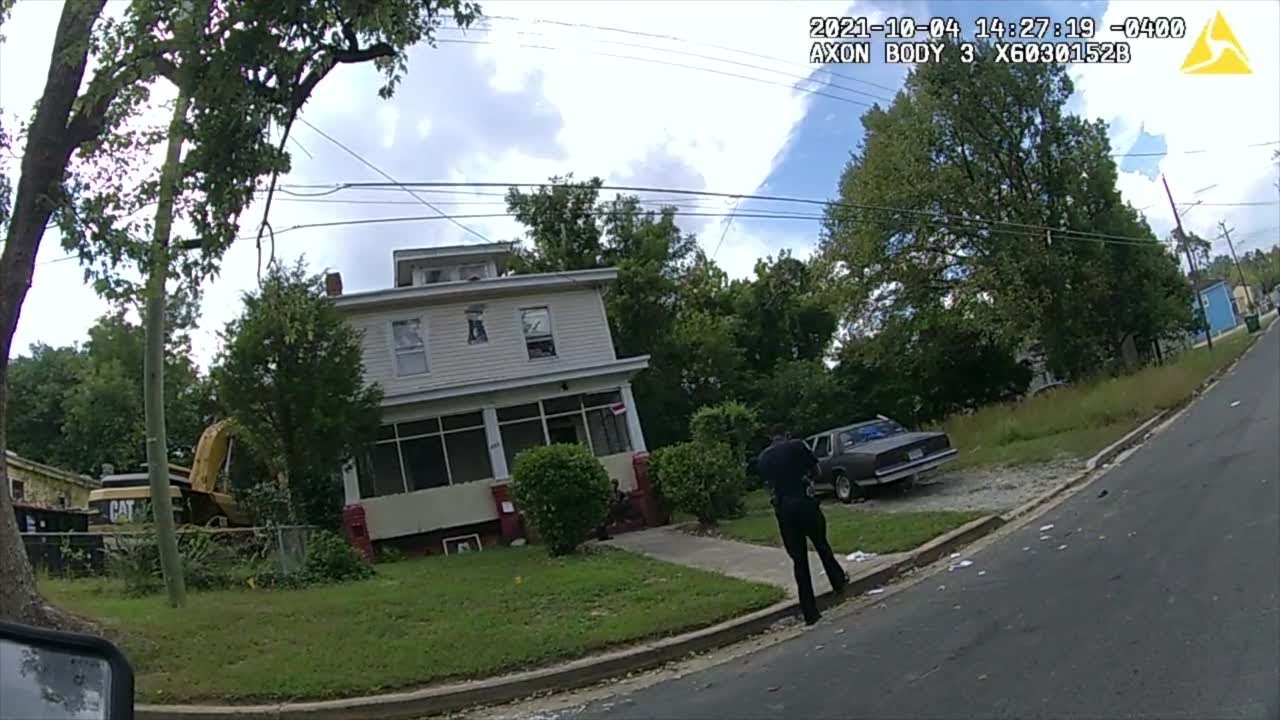 Watch now: Petersburg police body camera footage