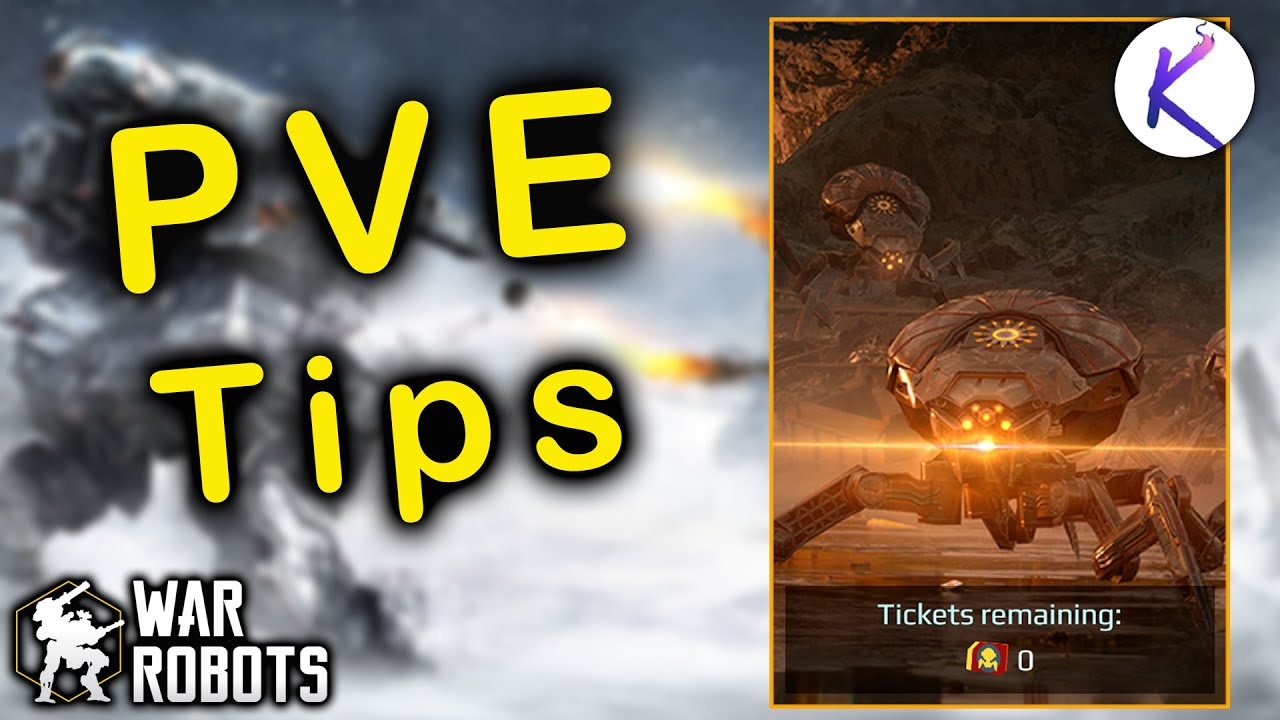 PVE tips War Robots new game mode gameplay guide WR Robot update 8.1