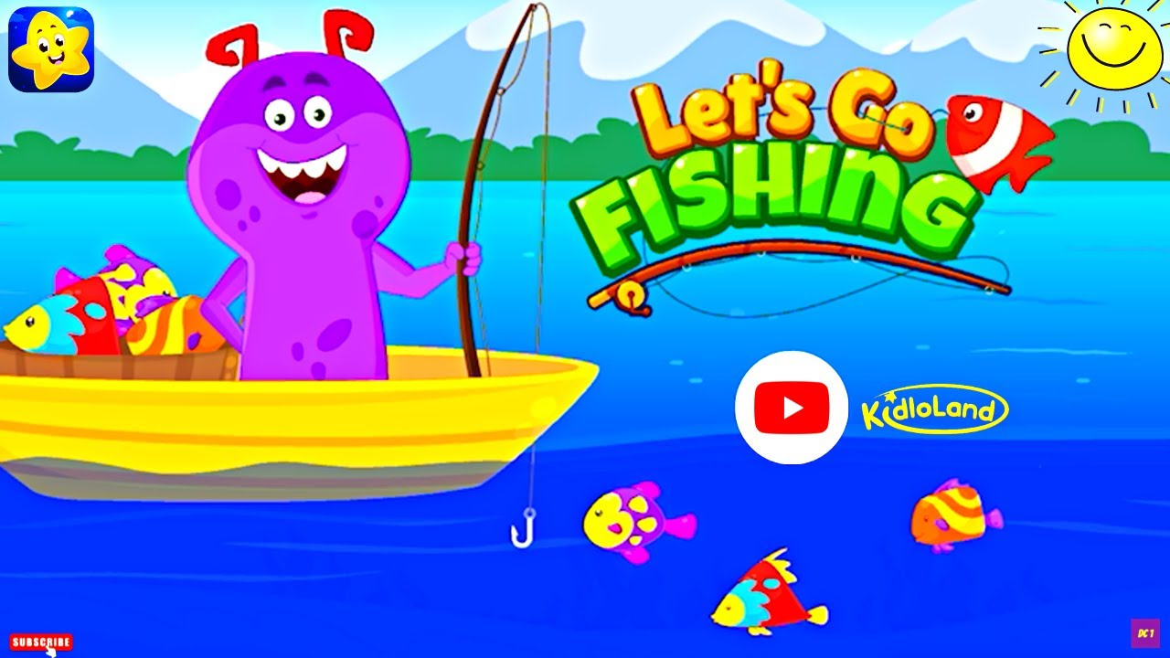Let's Go Fishing | KidloLand Kids & Toddler Games | Catching a Fish | Fun GamePlay