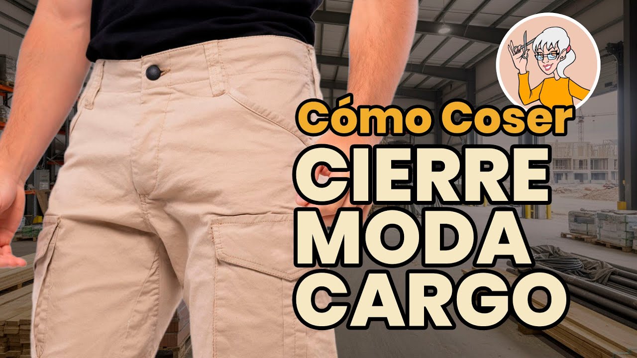 Cómo coser cierre para Moda Cargo
