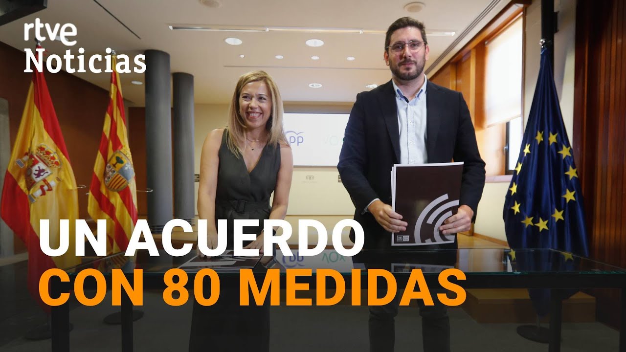 ARAGÓN: PP y VOX derogarán la LEY de MEMORIA HISTÓRICA y mantienen la de VIOLENCIA de GÉNERO | RTVE