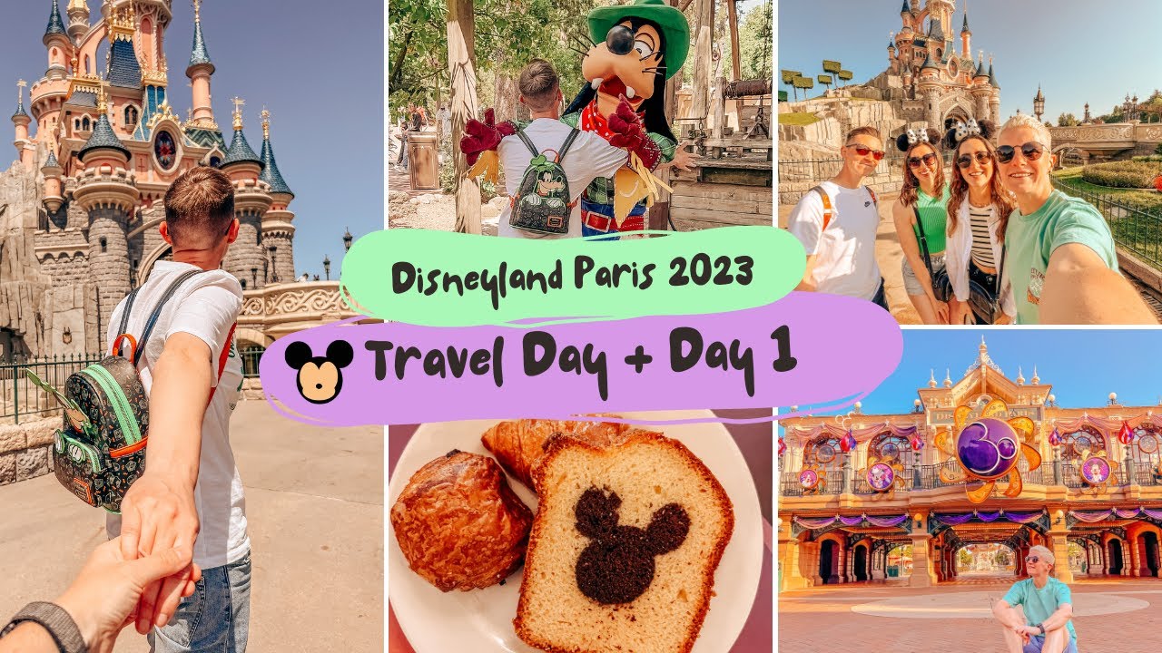 Travel Day & Day 1 | Disneyland Paris | Les Villages Nature Paris | June 2023 Vlog
