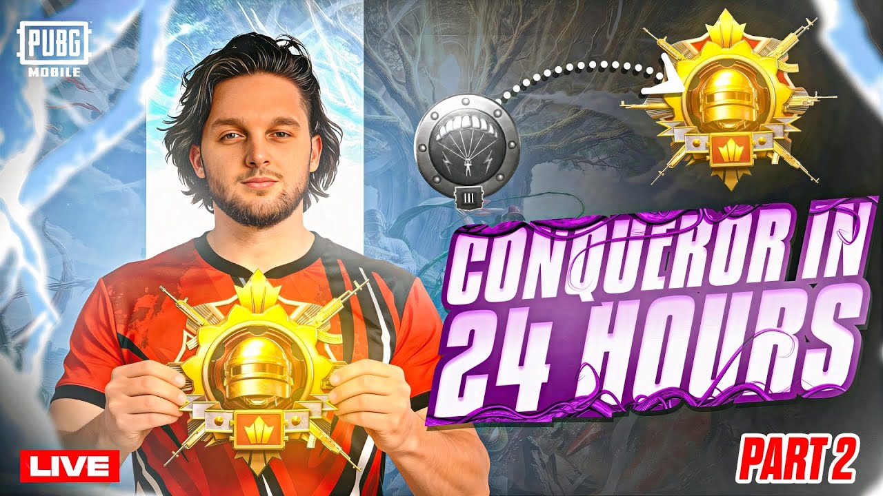 24h CONQUEROR 4.2 UPDATE | PUBG MOBILE