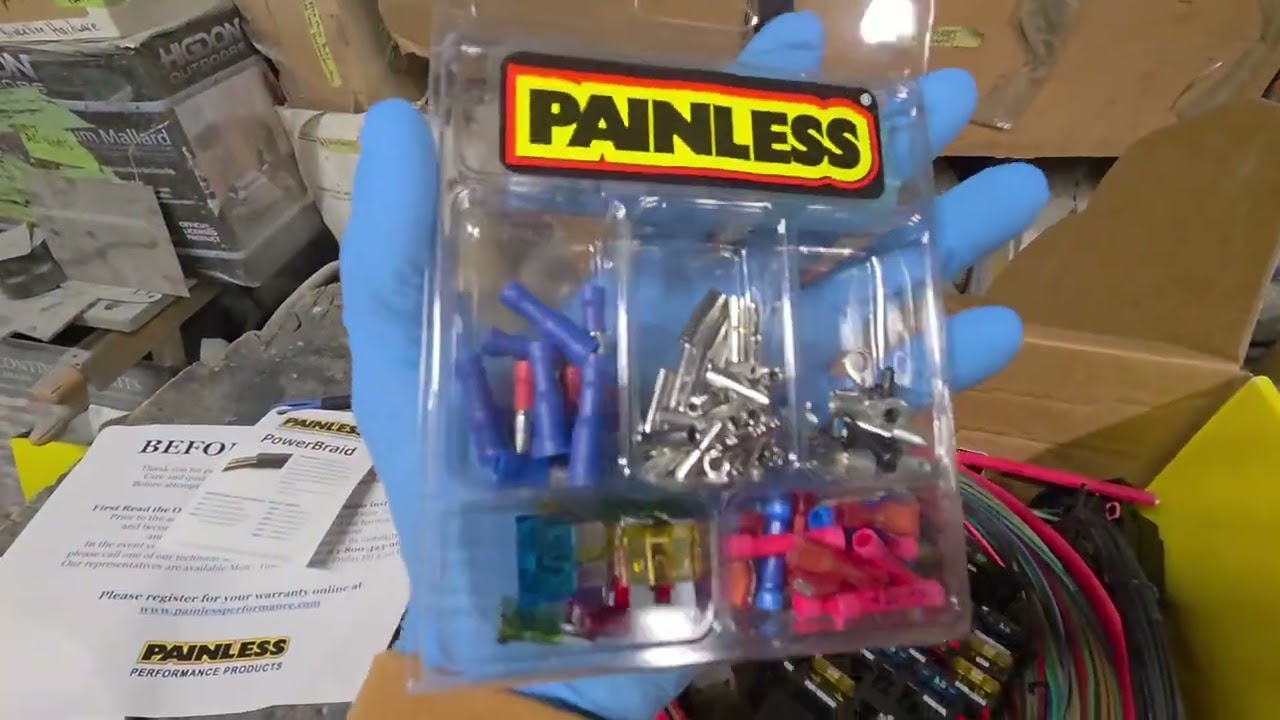 ELECTRICAL SESSION PART 1 painless performance body harness mock up #painlessperformanceproducts