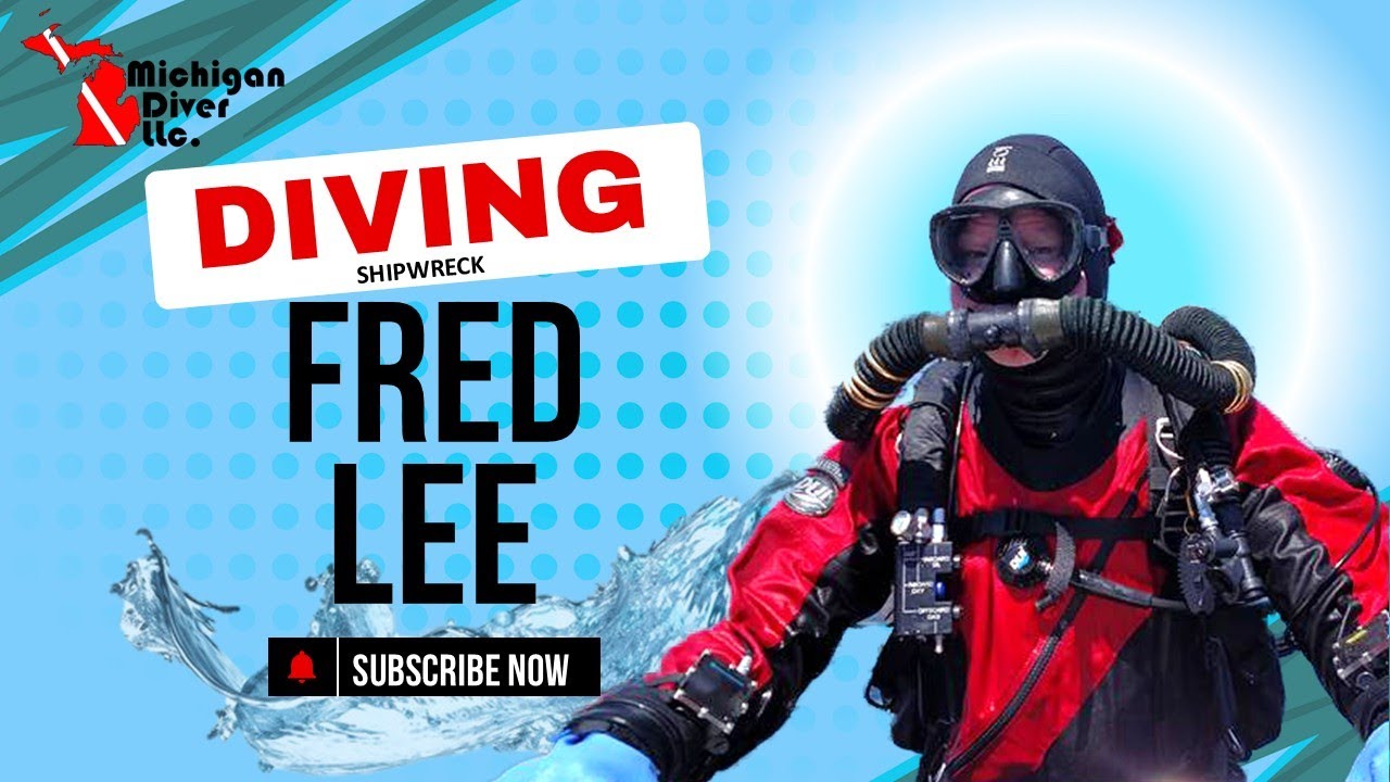 Shipwreck Fred Lee in Lake Huron