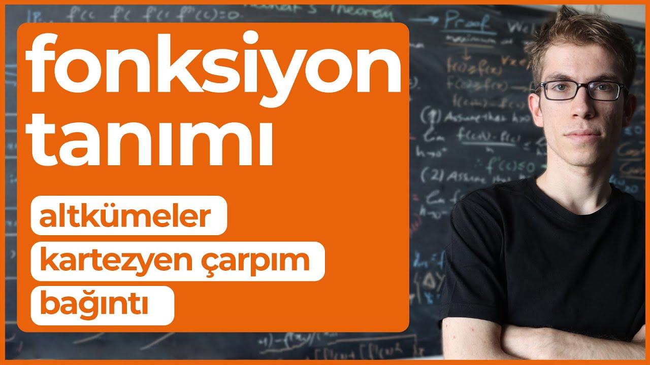 Fonksiyon Nedir? -Tanımlayalım (Bağıntı, Kartezyen Çarpım)
