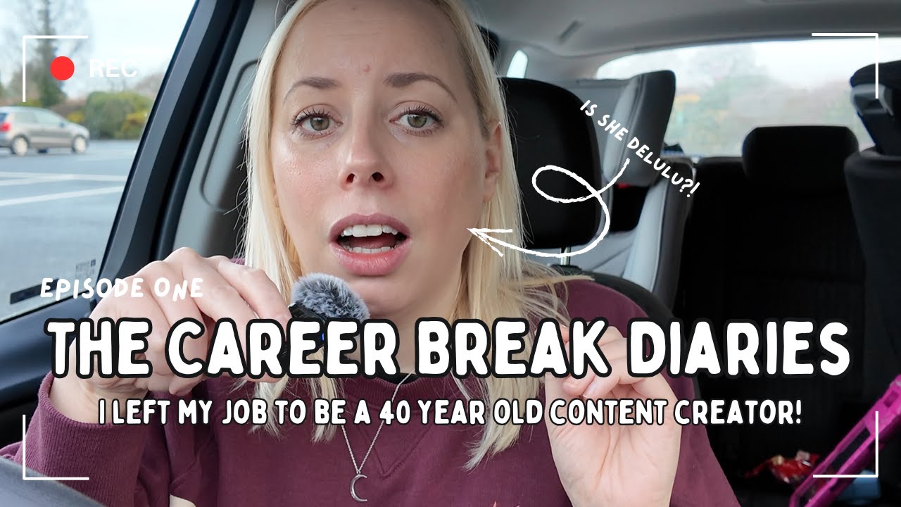 ДНЕВНИК ПЕРЕРЫВА В КАРЬЕРЕ: Путь к созданию контента | 40-летняя мама двоих детей, болтливый виде...