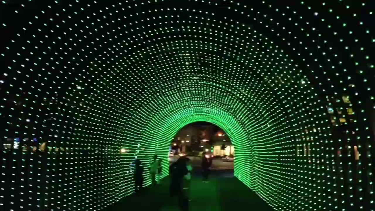Thomas Square, Honolulu City Lights, O'ahu, Hawai'i.