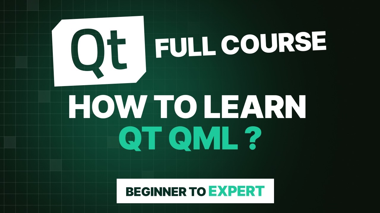 How to Learn QT Programming: Resources, Cheat Sheet & Tips | Qt QML Tutorial #15 | Somco Software
