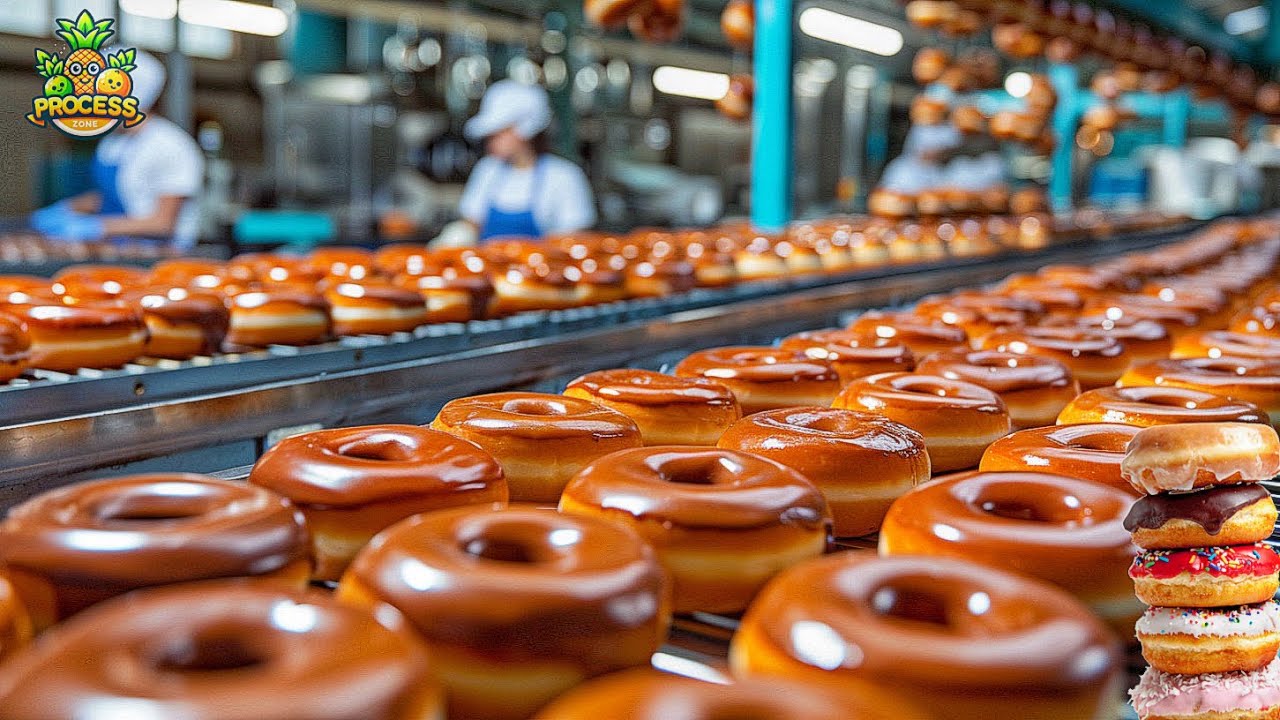Inside the Doughnuts Factory | Doughnuts Factory Process