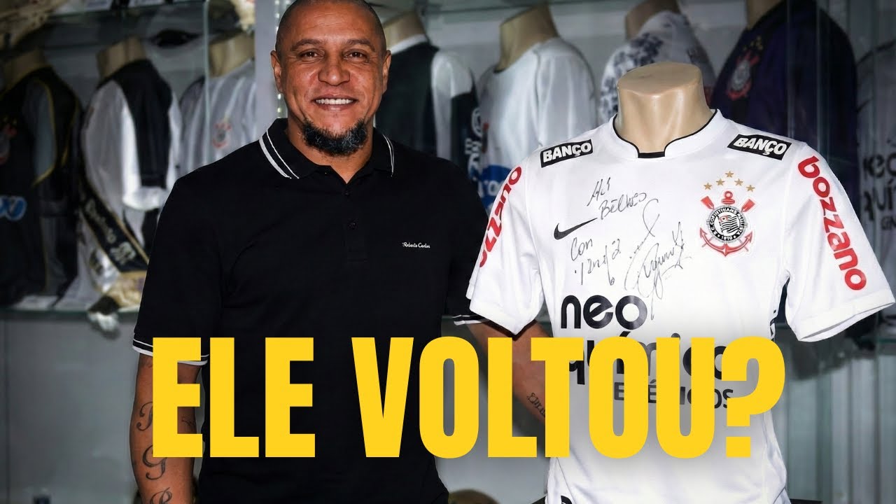 ELE VOLTOU? O Que Roberto Carlos Foi Fazer no Corinthians! 😱