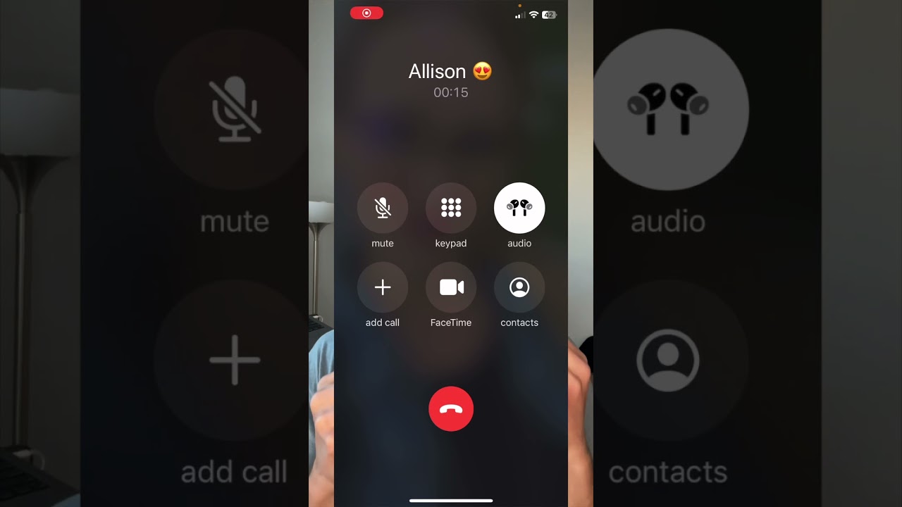 ИЗБАВЬТЕСЬ ОТ ШУМНЫХ ЗВОНКОВ! Используйте эту функцию, чтобы изолировать свой голос. #shorts #air...