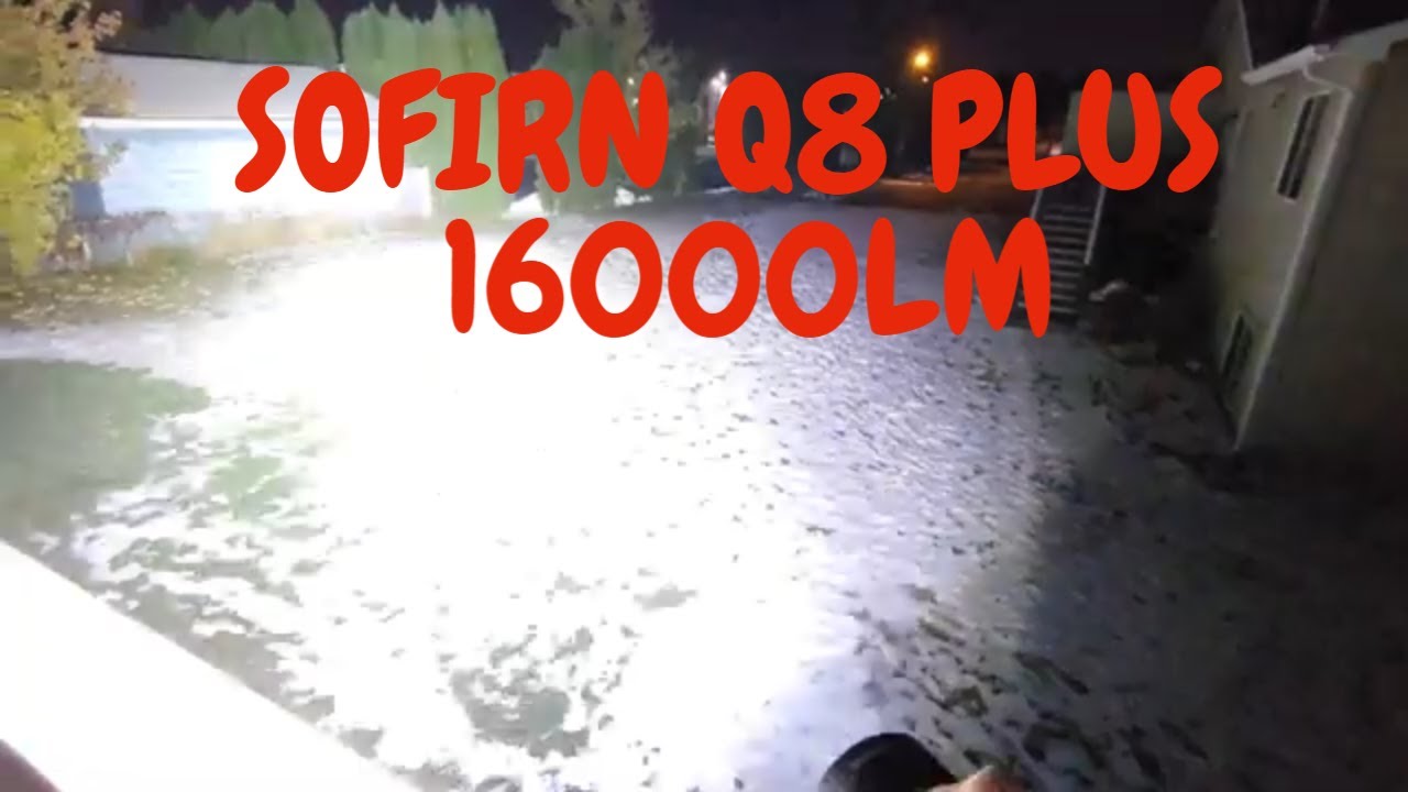 SOFIRN Q8 PLUS NEW RELEASE AKA ECO6 16000LM 5000K