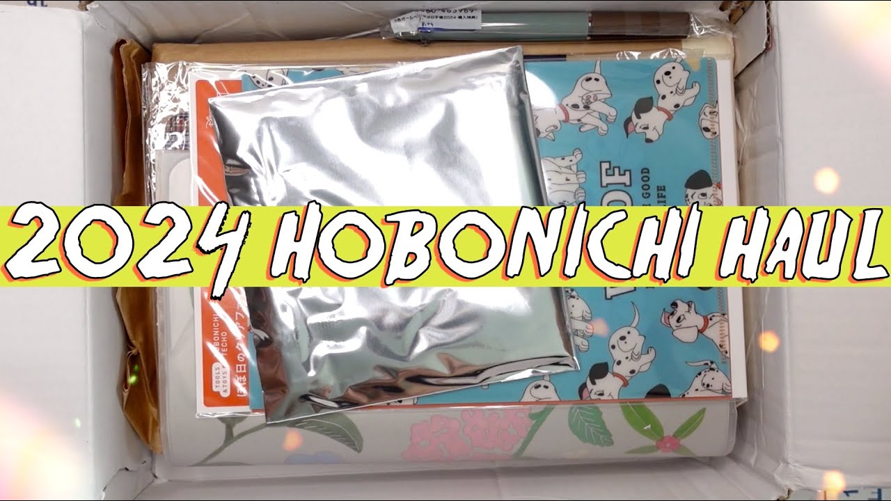 Hobonichi 2024 Unboxing & Haul (going from A6 to A5!!!)
