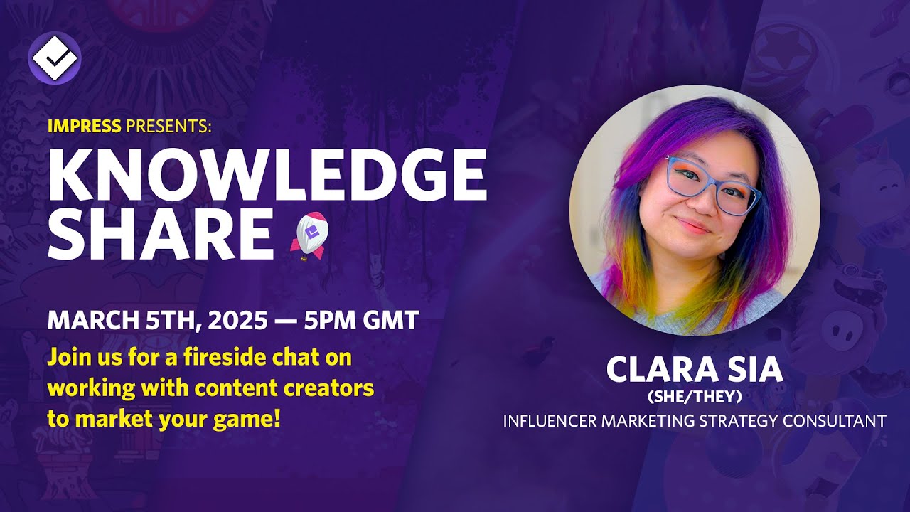 Influencer Marketing for Indie Games – Knowledge Share w/ Clara Sia (Devolver, Indie Consultant)