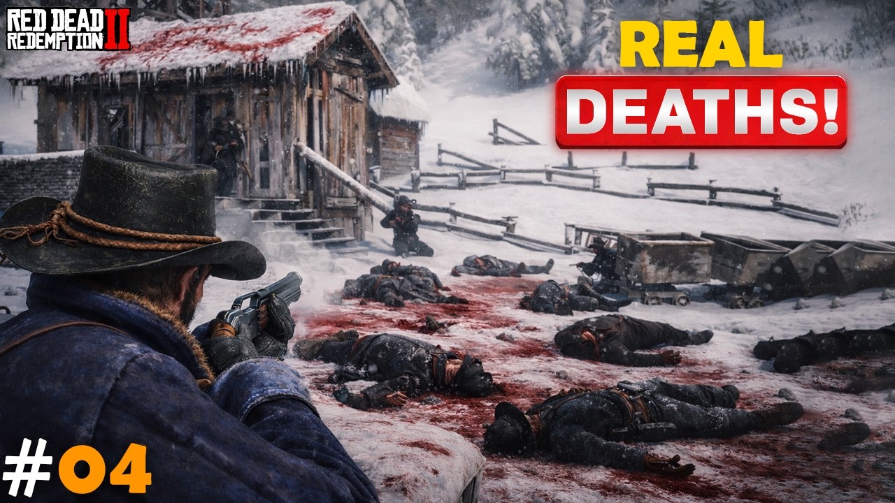 RDR 2 : first time we attack on Peoples | Dacoit killing
