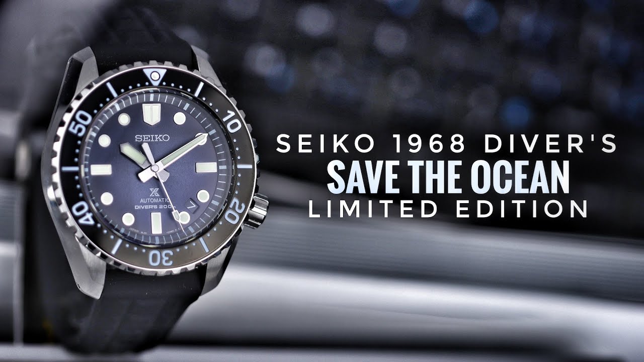 Seiko Diver's 1968 Save The Ocean