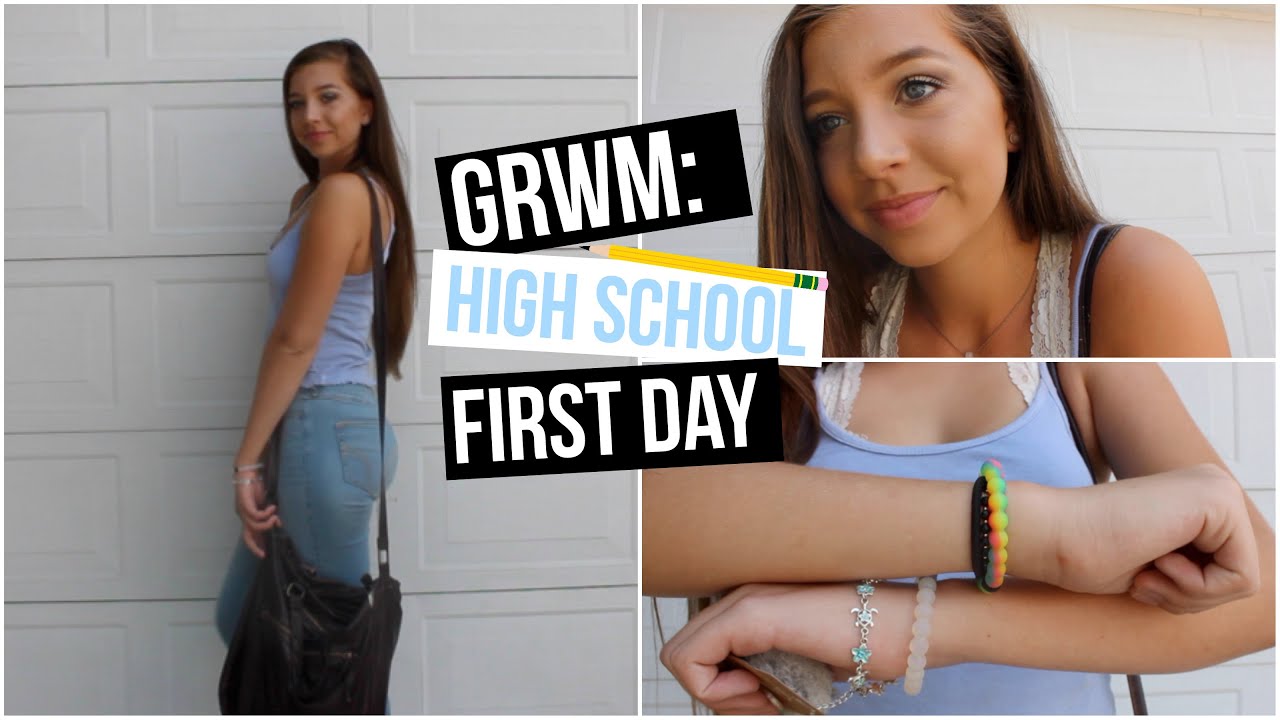 Get Ready With Me: First Day of Sophomore Year!!