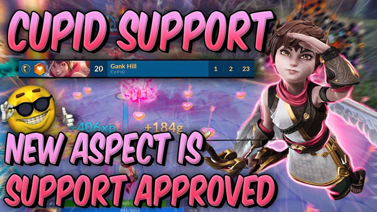 Cupid's ASPECT Makes Him an AMAZING SUPPORT | Cupid Support Smite 2 | CUPID ASPECT UPDATE