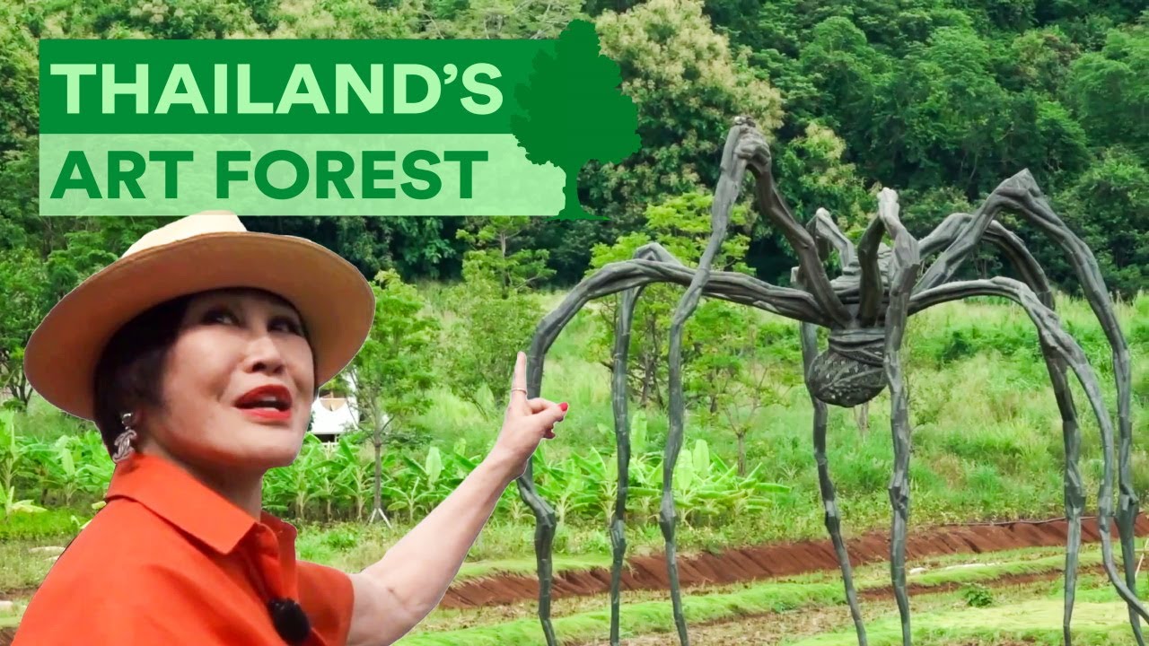 What&rsquo;s Hidden in This Thailand Forest?🌳 Art Forest | One World in Thailand