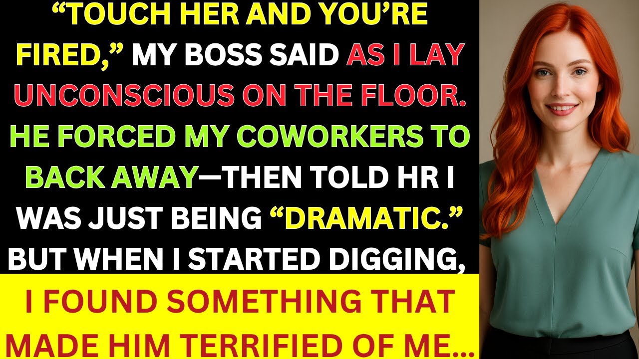 Boss Told My Colleagues, “Touch Her and Get Fired” When I Fainted in the Breakroom — He Didn’t Know
