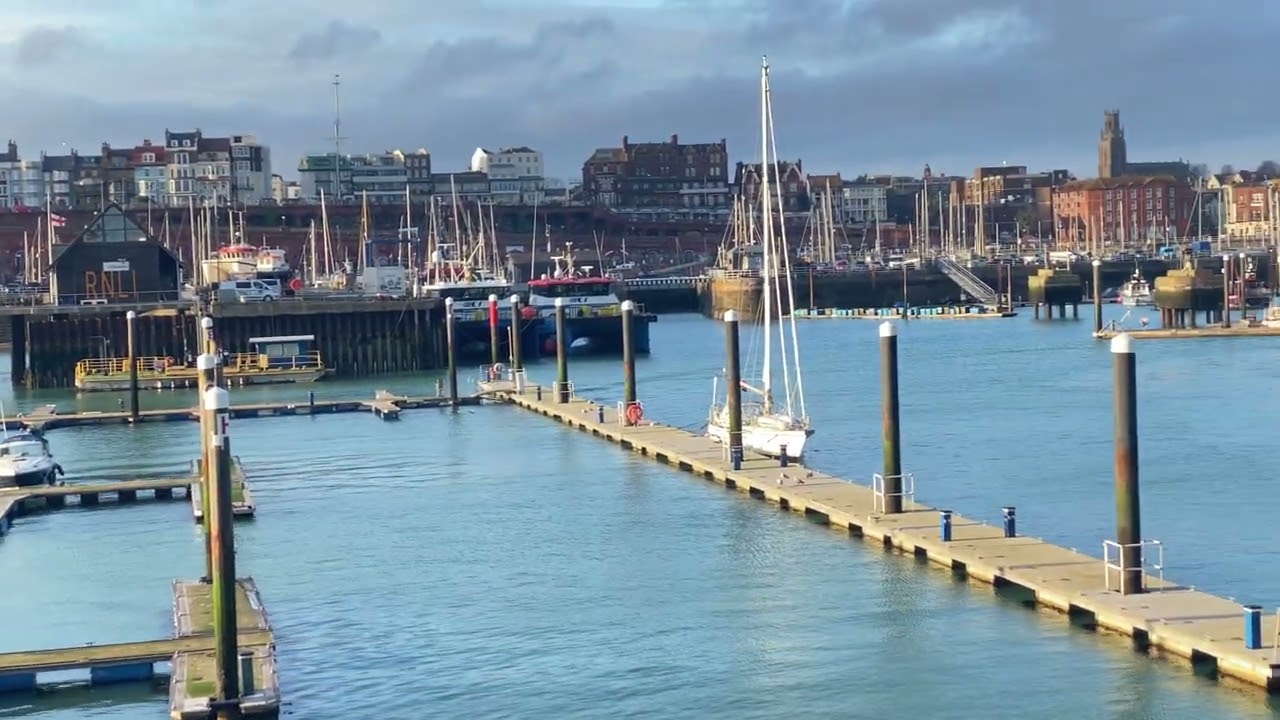 31st January, Ramsgate Harbour, The sun makes Ramsgate look really pretty. All are at home.