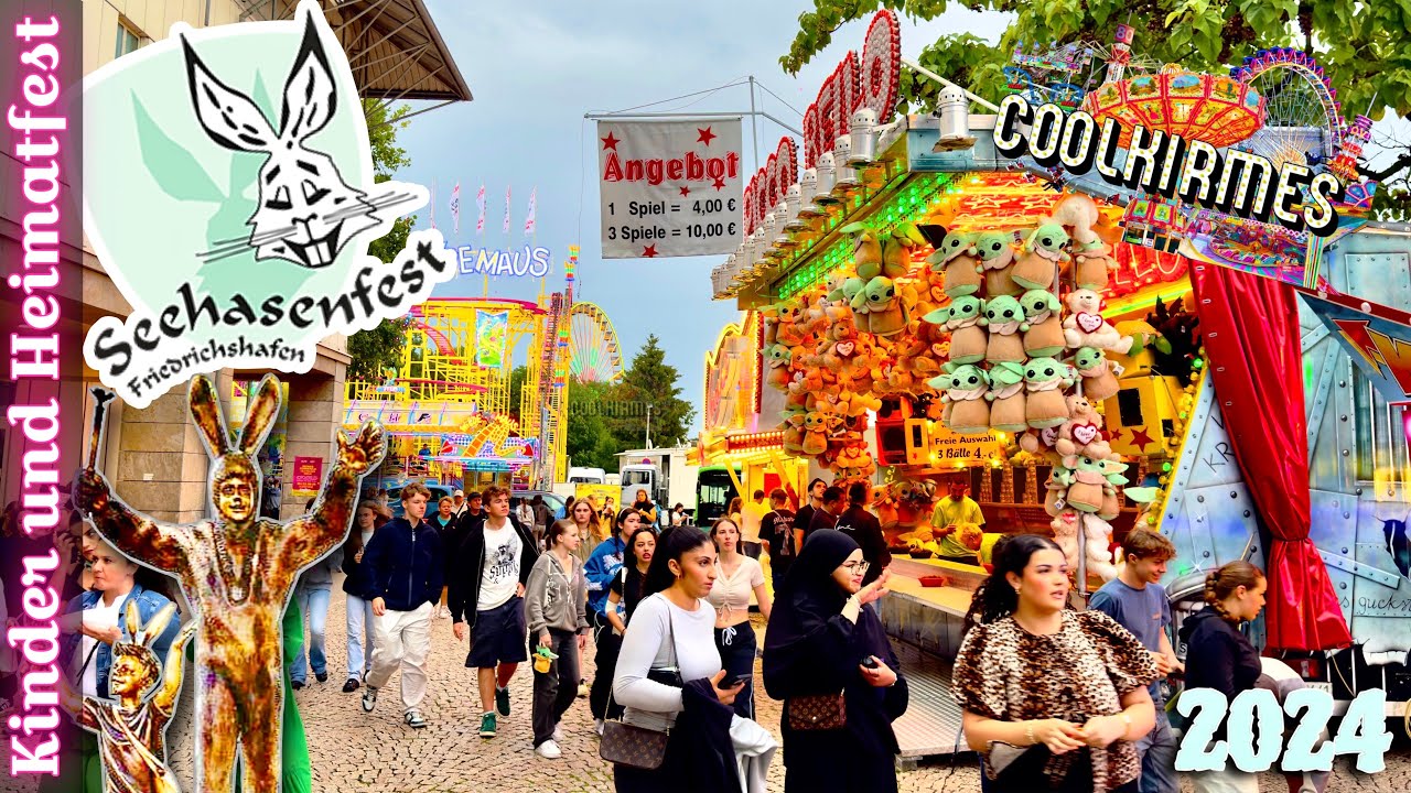 Heimatfest am Bodensee | Friedrichshafen Seehasenfest 2024 [ Werbung ] - Clip by CoolKirmes