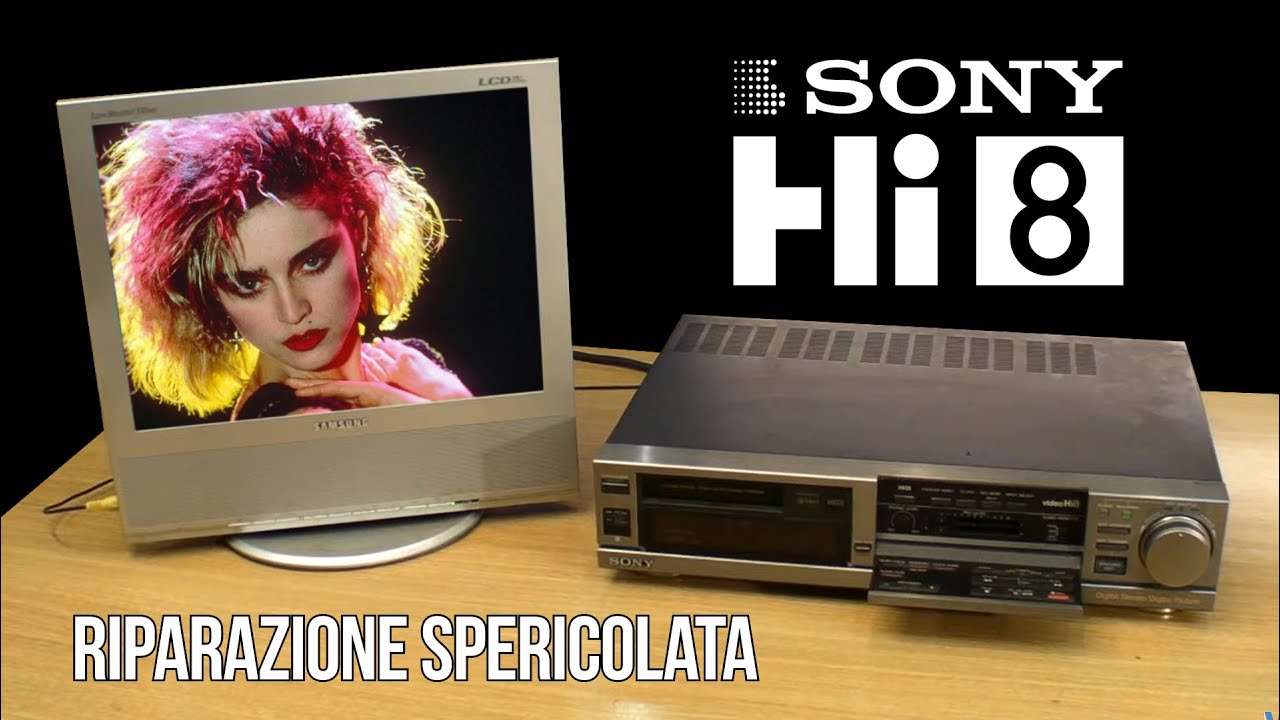 Sony Hi-8 EV-S1000E Riparazione spericolata