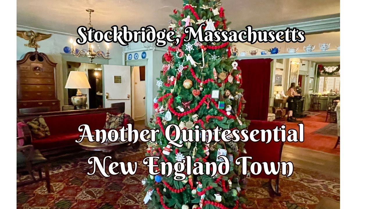 Christmas in Stockbridge, Massachusetts.....another Quintessential New England Town