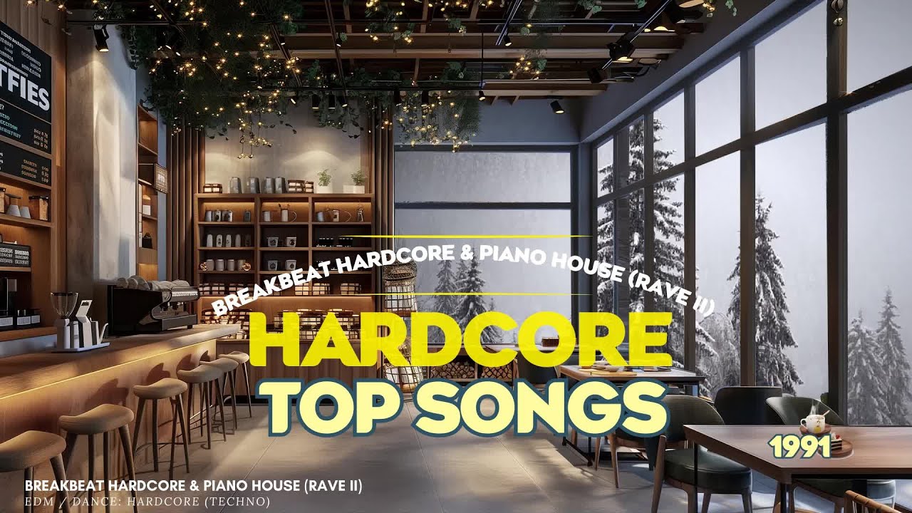 🎧 BREAKBEAT HARDCORE - PIANO HOUSE (RAVE II): EDM / DANCE: HARDCORE (TECHNO) Top Hits from 1991 t...
